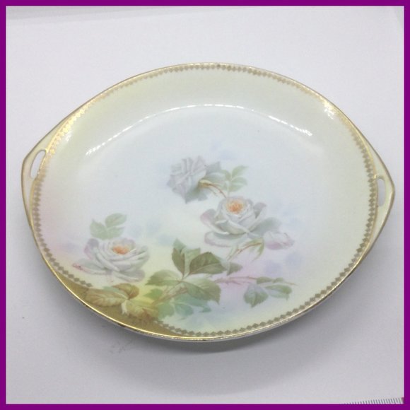 Vtg Prussian Cake Plate - Picture 1 of 11